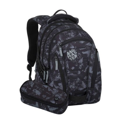 Bagmaster BAG 24 B studentský set – zeleno černý Šedá 30 l 191763