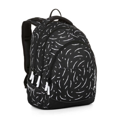 Bagmaster DIGITAL 23 A studentský batoh - černo bílý černá 34 l 230219