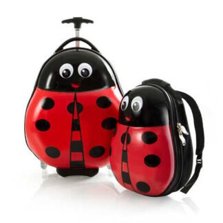 Heys Travel Tots Lady Bug – sada batohu a kufru Kufr: 19 l  / Batoh: 4 L HEYS-13030-3087-00