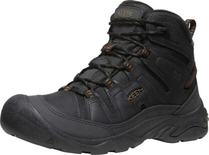 KEEN Circadia MID WP Men Pánské trekové boty black/curry 46 10036432KEN01SC