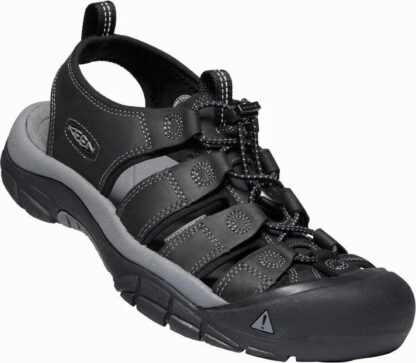 KEEN Newport M Pánské sandály black/steel grey 44