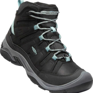 KEEN CIRCADIA MID POLAR W Dámské trekové boty black/cloud blue 41 10037728KEN01SA5