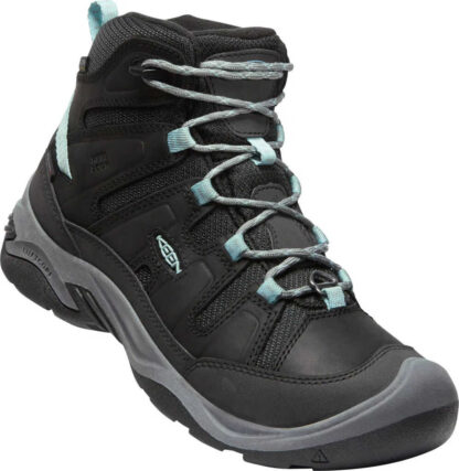 KEEN CIRCADIA MID POLAR W Dámské trekové boty black/cloud blue 41 10037728KEN01SA5