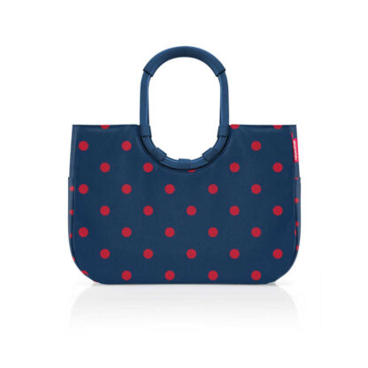 Reisenthel Loopshopper L Frame Mixed Dots Red 25 L REISENTHEL-OR3076