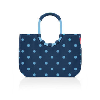 Reisenthel Loopshopper L Frame Mixed Dots Blue 25 L REISENTHEL-OR4081