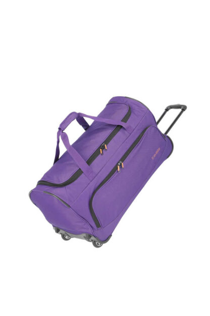 Travelite Basics Fresh Wheeled Duffle Purple 89 L TRAVELITE-96277-19