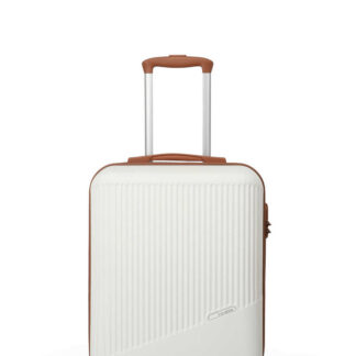 Travelite Bali S White/Cognac 34 L TRAVELITE-72347-30