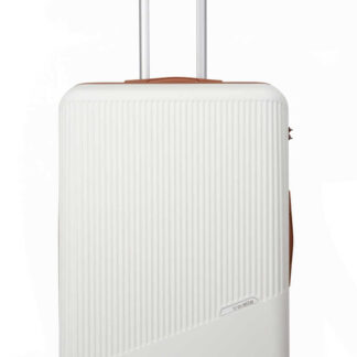 Travelite Bali L White/Cognac 96 L TRAVELITE-72349-30