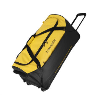 Travelite Basics Trolley Travel Bag Black/yellow 97 L TRAVELITE-96285-89