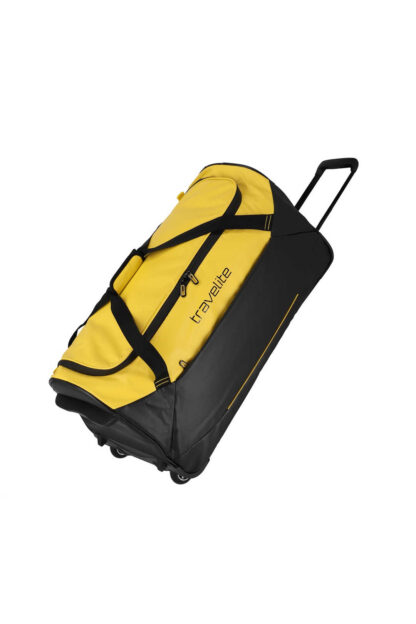 Travelite Basics Trolley Travel Bag Black/yellow 97 L TRAVELITE-96285-89