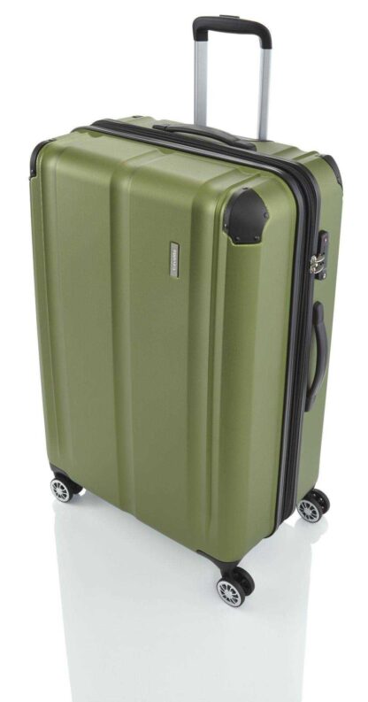 Travelite City 4w L Green 113/124 L TRAVELITE-73049-80