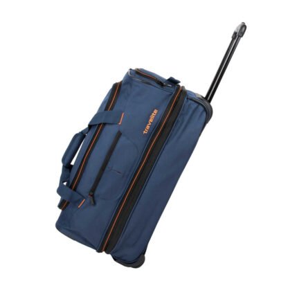 Travelite Basics Wheeled duffle S Navy/orange 51/64 L TRAVELITE-96275-20