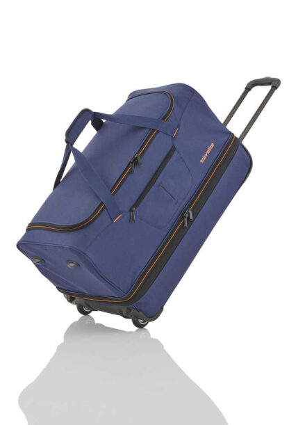 Travelite Basics Wheeled duffle L Navy/orange 98/119 L TRAVELITE-96276-20