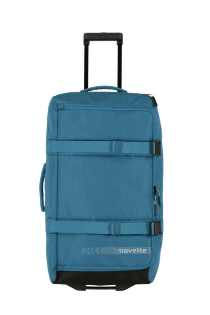 Travelite Kick Off Wheeled Duffle L Petrol 65 L TRAVELITE-6910-22