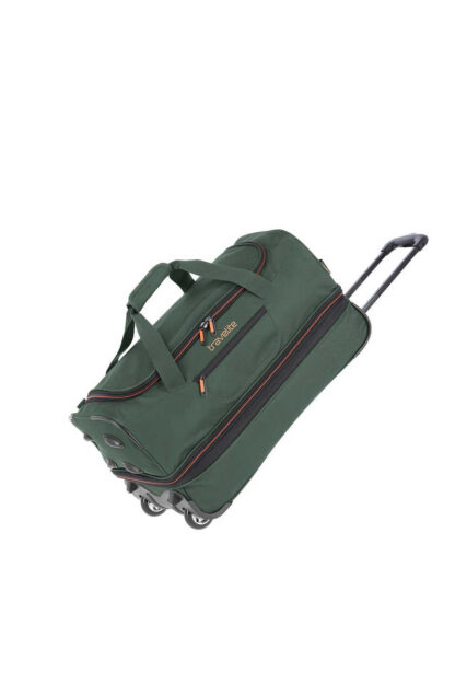 Travelite Basics Wheeled duffle S Dark green 51/64 L TRAVELITE-96275-86